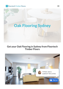 Oak Flooring Sydney