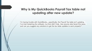 Comprehensive guide to fix QuickBooks Payroll Not Updating