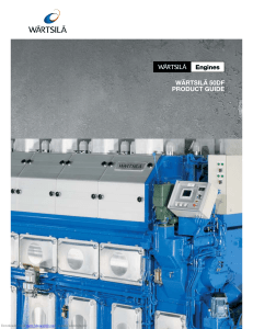 Wartsila Dual Fuel Engine W50DF Product Guide and Manual