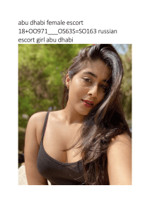 abu dhabi female escort 18+OO971   OS63S=SO163 russian escort girl abu dhabi