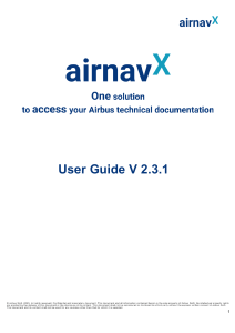 airnavX - User Guide