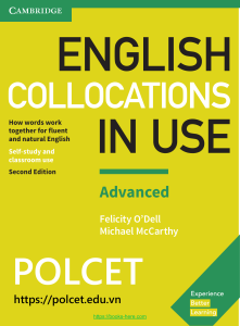 English Collocations in Use - Advanced
