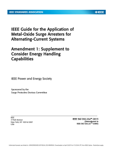 ieee-guide-for-the-application-of-metaloxide-surge-arresters-for