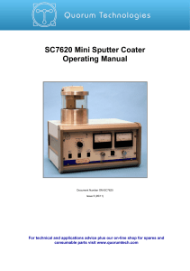 SC7620 Mini Sputter manual