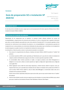 TN234WAS Guía de preparación SO y instalación SP 2020 R2
