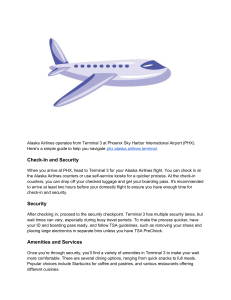 Guide to Alaska Airlines Operations at Terminal 3