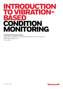 Introduction to Vibration-Based Condition Monitoring - Whitepaper