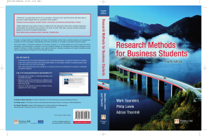 research methods for business students (5)