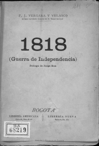 Guerra de Independencia 1818
