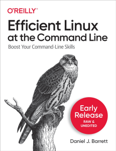 Efficient Linux at the Command Line