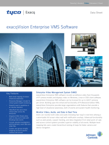 exacqVision Enterprise 