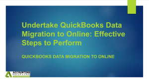 Must follow tricks for QuickBooks Data Migration to Online