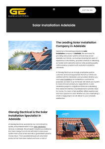 Solar Repairs Adelaide