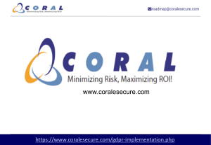GDPR Consultants-Coral eSecure