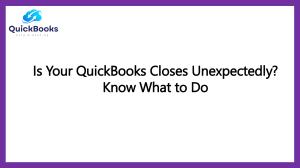 QuickBooks Closes Unexpectedly? Here’s How to Fix It Fast