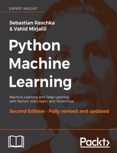 Python Machine Learning(2nd)