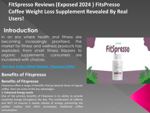 Fitspresso Reviews price