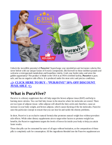 PURAVIVE REVIEWS WEIGHT LOSS SUPPLEMENTS