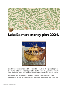 Luke Belmars money plan 2024 b13bdc9c4283437980338b8d98f95c76