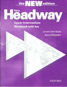 New Headway upper-intermediate workbook