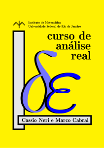 Neri Cabral Curso de Analise Real