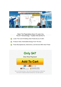 DIY Home Energy Solar Panel System Jeff Davis PDF E-book Download