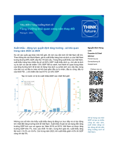 Think Future - Tăng Trưởng Khả Quan Càng Cần Thay Đổi - June 2024