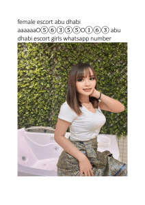 female escort abu dhabi aaaaaaO⑤⑥③⑤⑤O①⑥③ abu dhabi escort girls whatsapp number