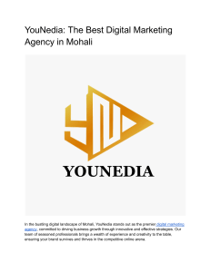 YouNedia  The Best Digital Marketing Agency in Mohali