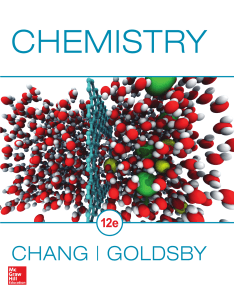 Chemistry 12e by Raymond Chang