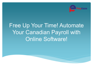 Effortlessly Manage Your Payroll with Canadian Online Software!