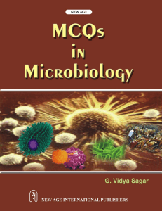 MCQ is microbiology 