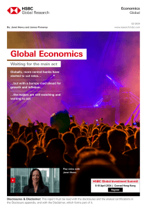 Global Economics 2Q24 by HSBC