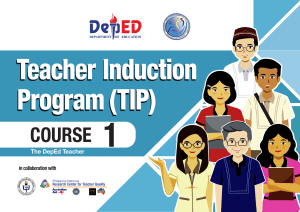 New TIP Course 1 (DepEd Teacher) TEACHERPH.COM