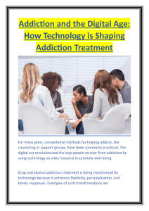 Technology allows people to take charge of their recovery. Read more to learn how technology encourages people to seek drug and alcohol addiction treatment.
