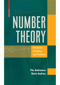 number theory-Titu Andreescu(New version) 