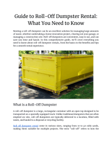 Guide to Roll-Off Dumpster Rental  What You Need to Know (1)