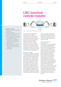 LNG-baseload custody transfer