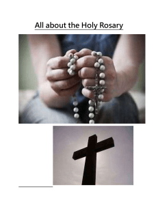All about the Holy Rosary
