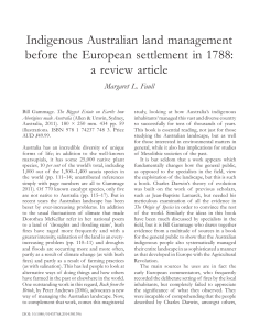 Indigenous Australian Land Management