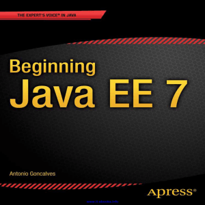 [JAVA][Beginning Java EE 7]