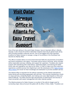 Qatar Airways Atlanta Office