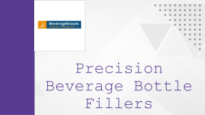 Precision Beverage Bottle Fillers
