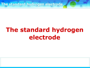 Elektroda Hidrogen Standar