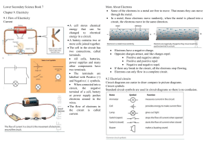 Chapter 9. Electricity (Lower Secondary Science Book 7)