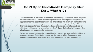 How to tackle QuickBooks Desktop Error 6000