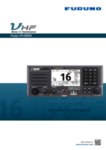 VHF Furuo fm-8900s en a
