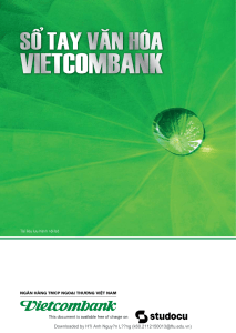 Sổ tay Văn hóa Vietcombank