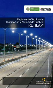 Normativa RETILAP para uso en Colombia