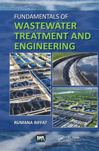 fundamentals of wastewater treatment and engineering